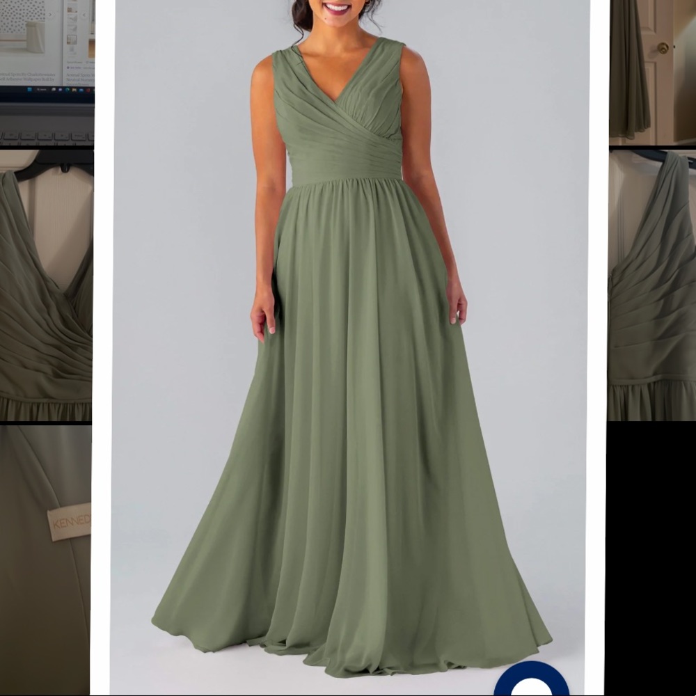 Kennedy Blue Bridesmaids Dress (Moss)